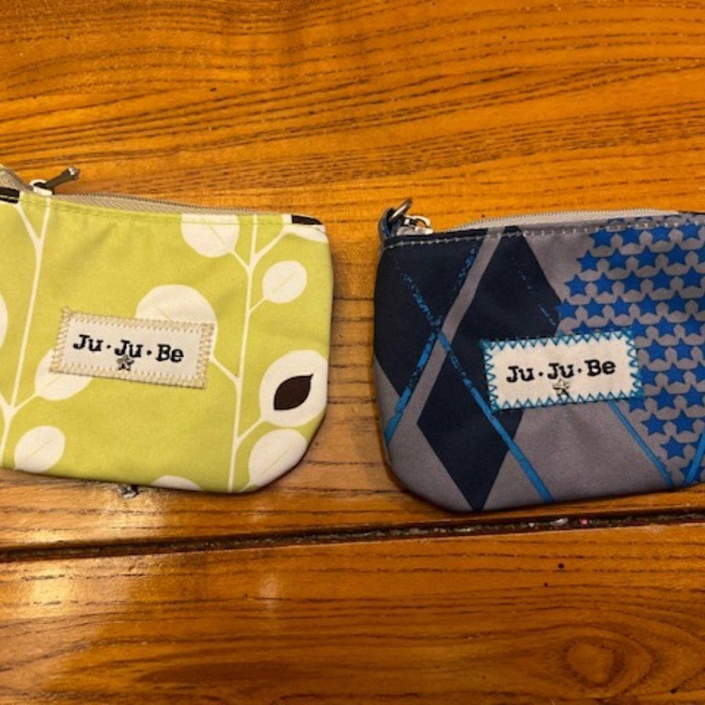 Ju-Ju-Be EXCLUSIVE Coin Purses Set - Morning Vines and Blue Stargyle